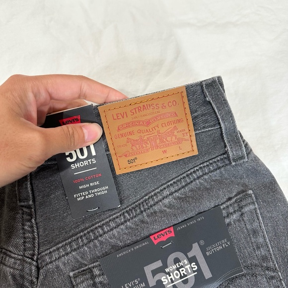 LEVI'S 501 ORIGINAL SHORTS - Picture 10 of 12
